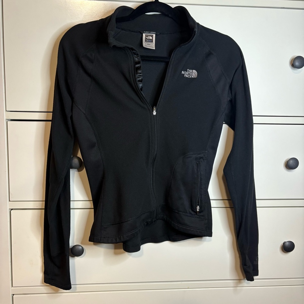 The North Face Flight Series fleece sweatshirt black size xs